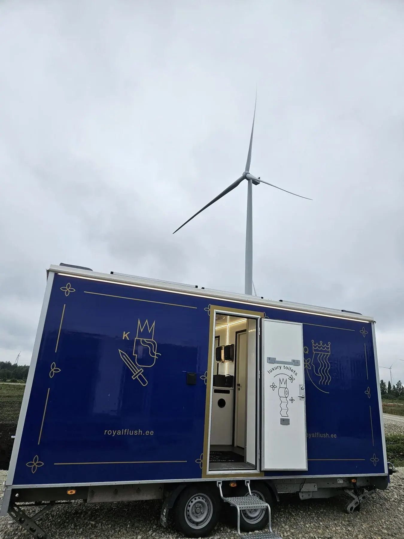 Royal Flush 4-paikkaisen trailerin yksityiskohta