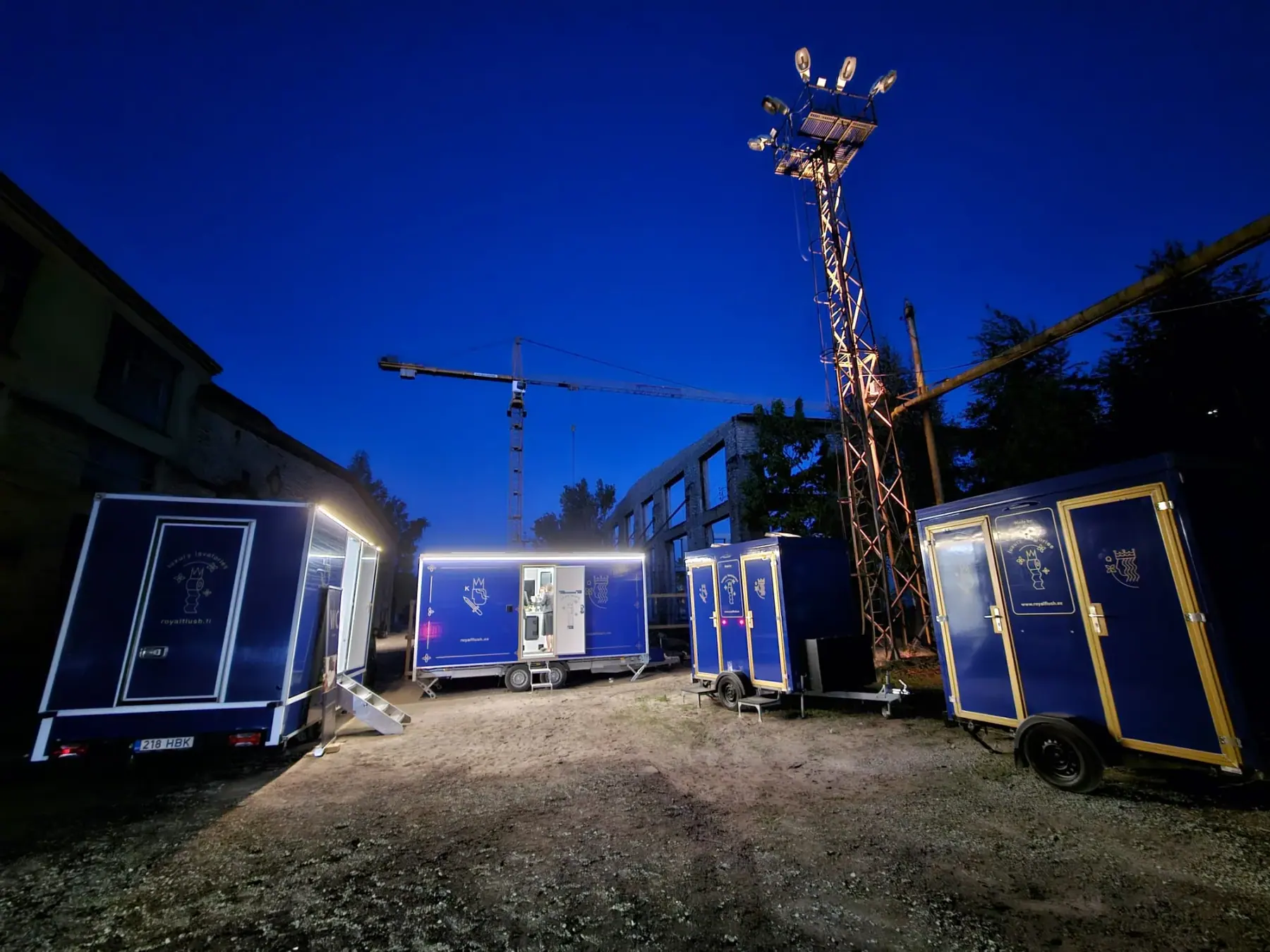 Royal Flush 4-person solution at an event